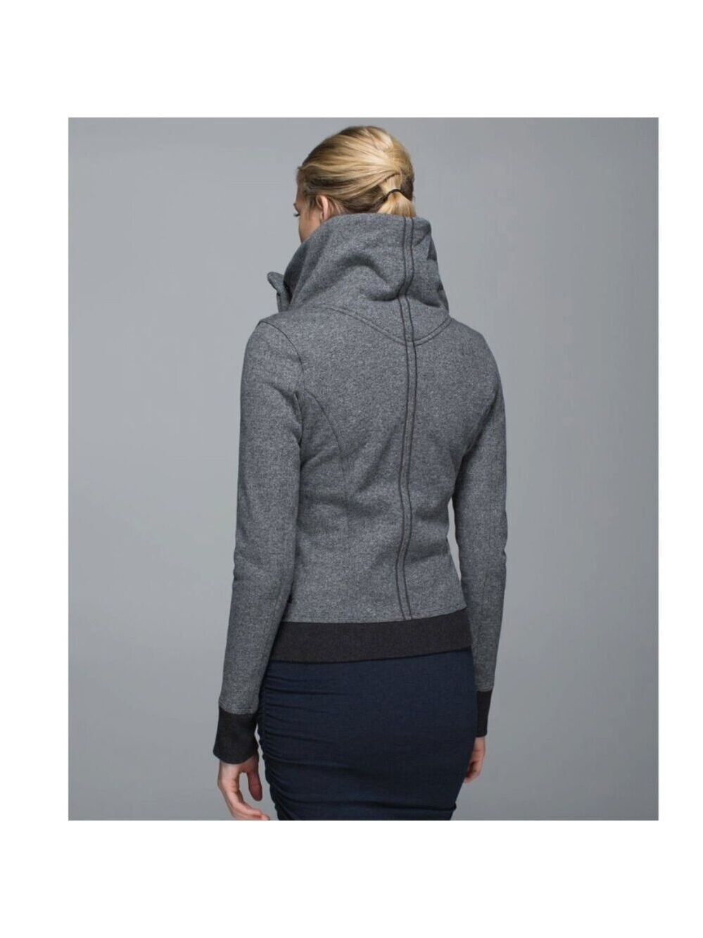 Lululemon | Karmacollected Jacket In Heathered Speckled Black - Picture 3 of 12